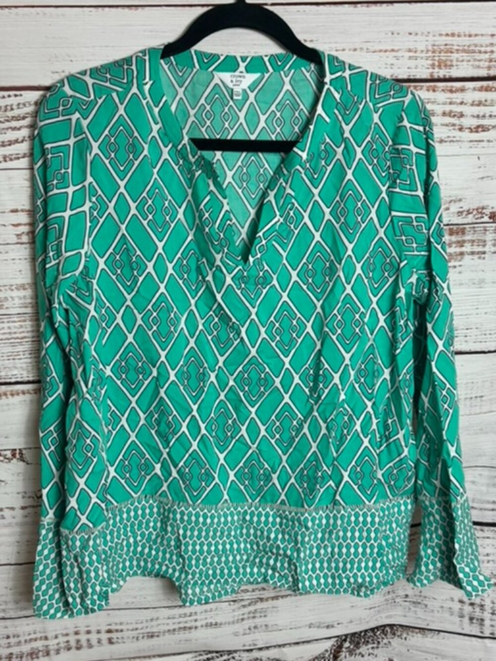 NWT Crown & Ivy Streets of Charleston Jade size PXL